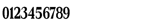 DTF Benhill Extra Bold Condensed Font OTHER CHARS