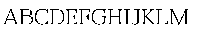 DTF Benhill Extra Light Font UPPERCASE