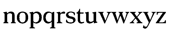 DTF Benhill Medium Font LOWERCASE