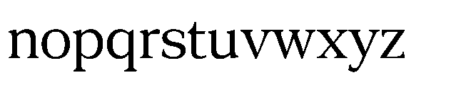DTF Benhill Regular Font LOWERCASE