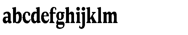DTF Benhill Rounded Black Condensed FONT