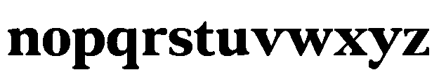DTF Benhill Rounded Black Font LOWERCASE