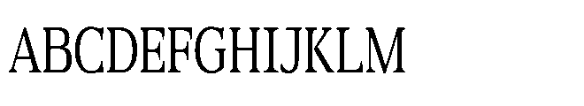 DTF Benhill Rounded Condensed Font UPPERCASE