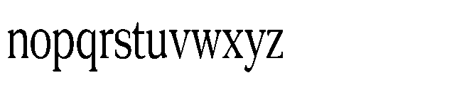 DTF Benhill Rounded Condensed Font LOWERCASE