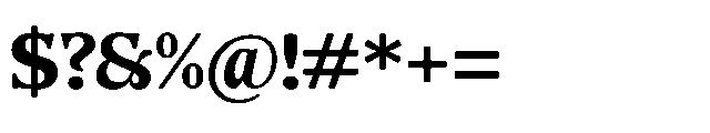 DTF Benhill Rounded Extra Bold Font OTHER CHARS