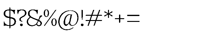 DTF Benhill Rounded Extra Light Font OTHER CHARS