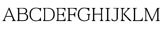 DTF Benhill Rounded Extra Light Font UPPERCASE