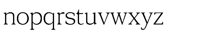 DTF Benhill Rounded Extra Light Font LOWERCASE