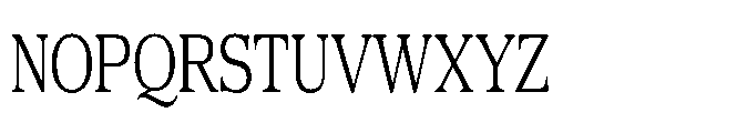 DTF Benhill Rounded Light Condensed Font UPPERCASE