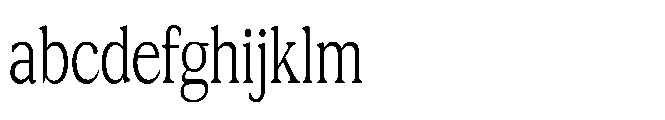 DTF Benhill Rounded Light Condensed FONT