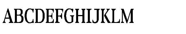 DTF Benhill Rounded Semi Bold Condensed Font UPPERCASE