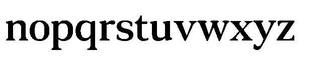 DTF Benhill Rounded Semi Bold Font LOWERCASE