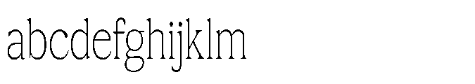 DTF Benhill Rounded Thin Condensed FONT