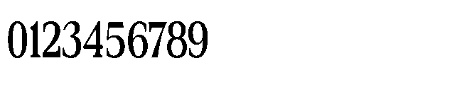 DTF Benhill Semi Bold Condensed Font OTHER CHARS