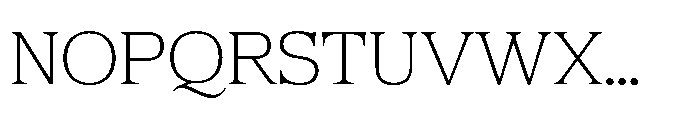 DTF Benhill Thin Font UPPERCASE