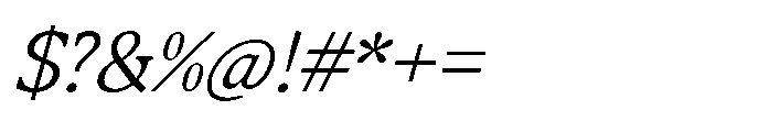 DTF Westhall Italic Sland Font OTHER CHARS