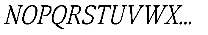 DTF Westhall Italic Sland1 Font UPPERCASE