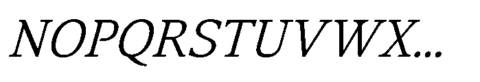 DTF Westhall Italic Sland Font UPPERCASE