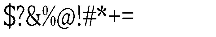 DTF Westhall Regular1 Font OTHER CHARS