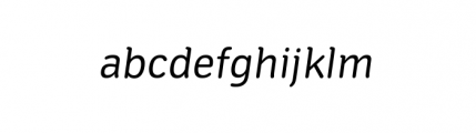 DTC Joker Regular Italic Font LOWERCASE