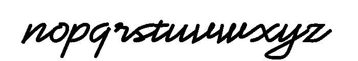 Duos Variable Medium Font LOWERCASE
