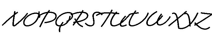 Duos Variable Regular Font UPPERCASE
