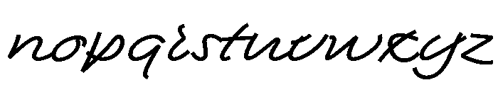 Duos Variable Regular Font LOWERCASE