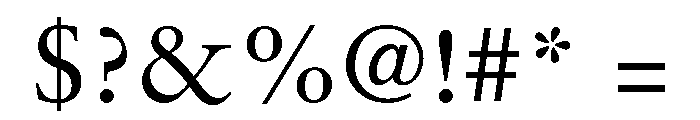 Dupincel Variable Regular Font OTHER CHARS