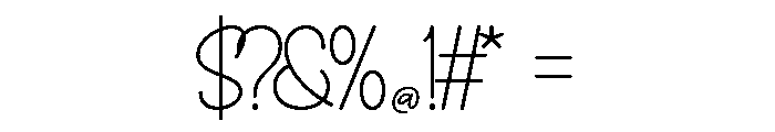 Dualinda Font OTHER CHARS