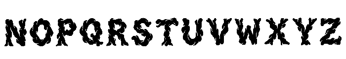 Duane Regular Font LOWERCASE