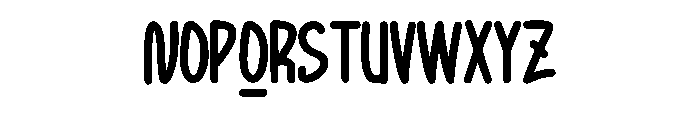 Dubbelle Regular Font UPPERCASE