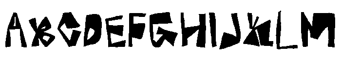 Dube Regular Font UPPERCASE