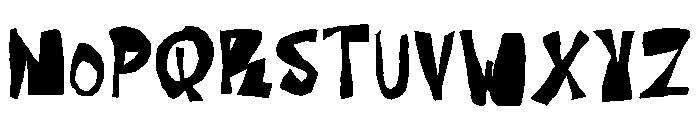 Dube Regular Font UPPERCASE