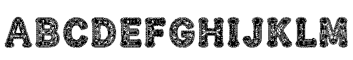 Duck Regular Font UPPERCASE