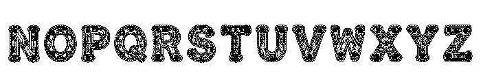 Duck Regular Font UPPERCASE