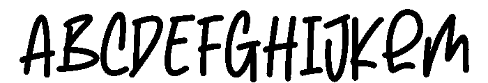 Dudong Font UPPERCASE