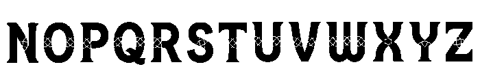Duffy Regular Font UPPERCASE