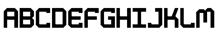 Dugout Font UPPERCASE