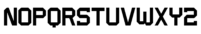 Dugout Font LOWERCASE