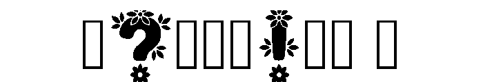 Duke Regular Font OTHER CHARS