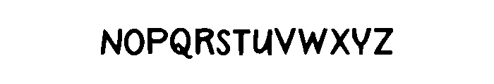 Dulcimer Font LOWERCASE