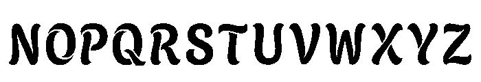 Dulse Regular Font LOWERCASE