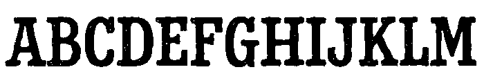 Duluth Font UPPERCASE