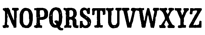 Duluth Font LOWERCASE