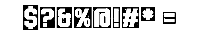 Dumps Style Regular Font OTHER CHARS