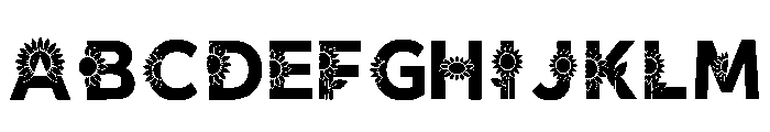 Dune Regular Font UPPERCASE