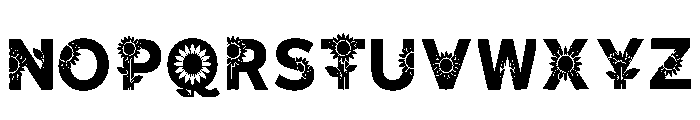 Dune Regular Font UPPERCASE