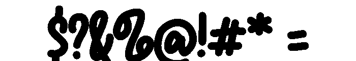 Dunga Font OTHER CHARS