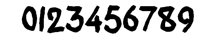 Dungeons and Houwer Font OTHER CHARS