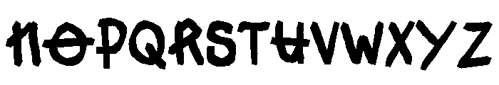 Dungeons and Houwer Font UPPERCASE